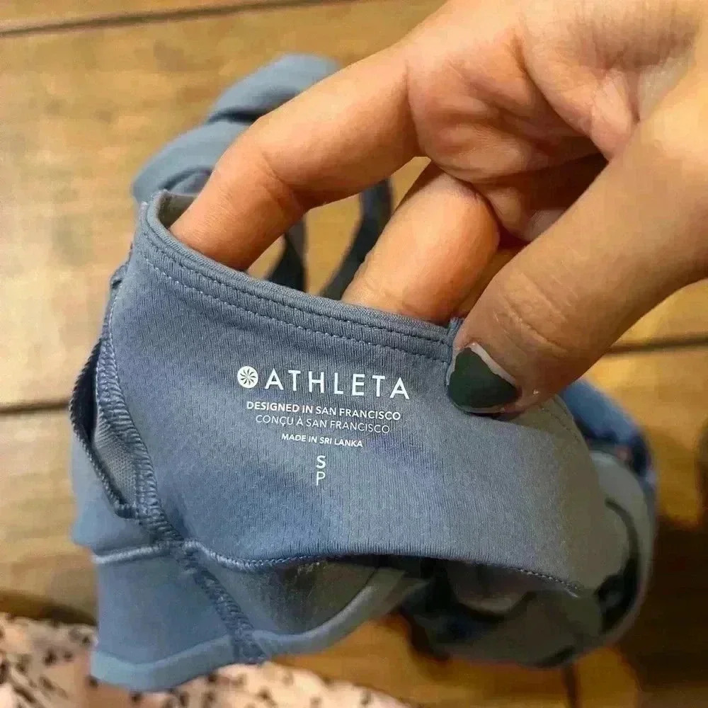 Athleta asana sports bra cottage blue small - Picture 5 of 5